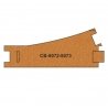 Pre-Cut Cork Bed - HO, OO - 10 pcs - Proses CB-8072-3