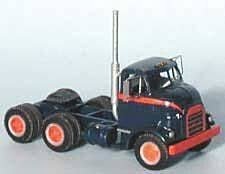 1954-1959 GMC Cannonball Tandem-Axle Day-Cab Tractor Only - Kit -- Unpainted Resin Kit, HO, Sylvan Scale Models V054