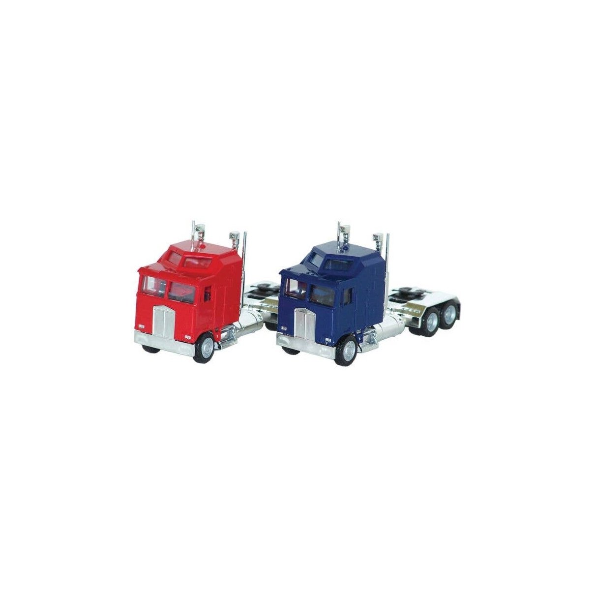 K100 Semi Tractor w/1-Bar Grille & Extra-Long Chassis - Assembled -- Painted (Various Colors), Chro, HO, Herpa Models 35260