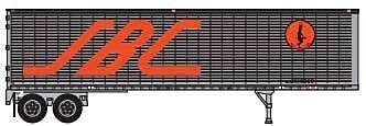40′ Corrugated Van Trailer - Assembled -- Ferrocarril Sonora-Baja California S-BC 9028, N, Trainworx Inc 4027902
