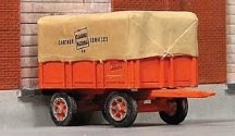 1939 Four-Wheel Freight Trailer - Resin Kit -- Unpainted - Includes Canadian National Decals, HO, Sylvan Scale Models T035