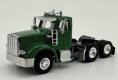 Peterbilt Day Cab Tractor Only - Assembled -- Green, Yellow, HO, HO Logistics Replicas 36705