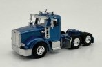 Peterbilt Day Cab Tractor Only - Assembled -- Metallic Blue, HO, HO Logistics Replicas 36706