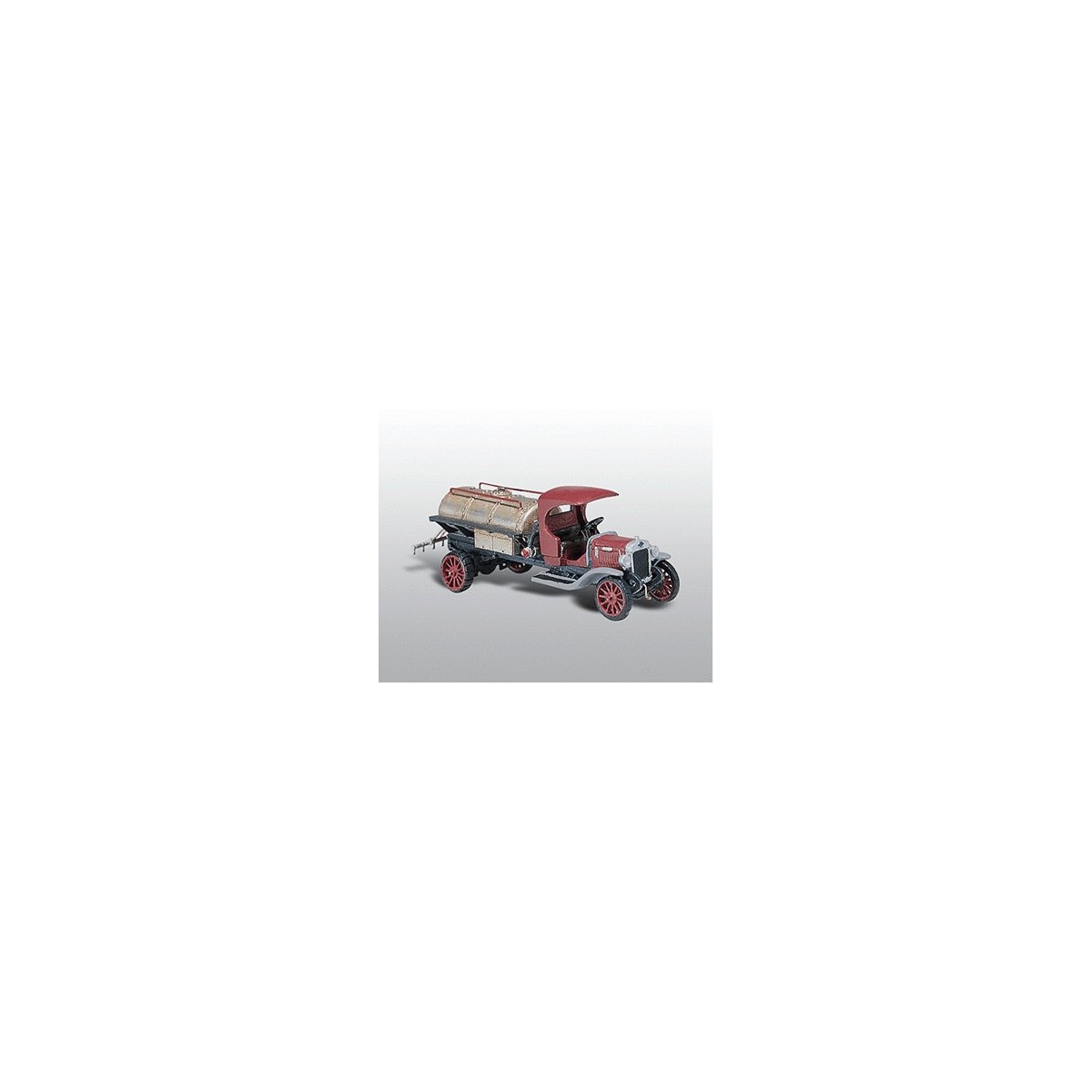 American Trucks - Early Diamond T (Cast Metal Kit) -- Tank Truck, HO, Woodland Scenics 242