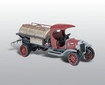 American Trucks - Early Diamond T (Cast Metal Kit) -- Tank Truck, HO, Woodland Scenics 242