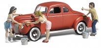 AutoScenes(R) - Assembled -- Suds & Shine, N, Woodland Scenics 5339