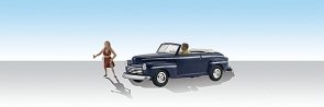 Hitch`n` A Ride - AutoScenes(TM) - Assembled, HO, Woodland Scenics 5547