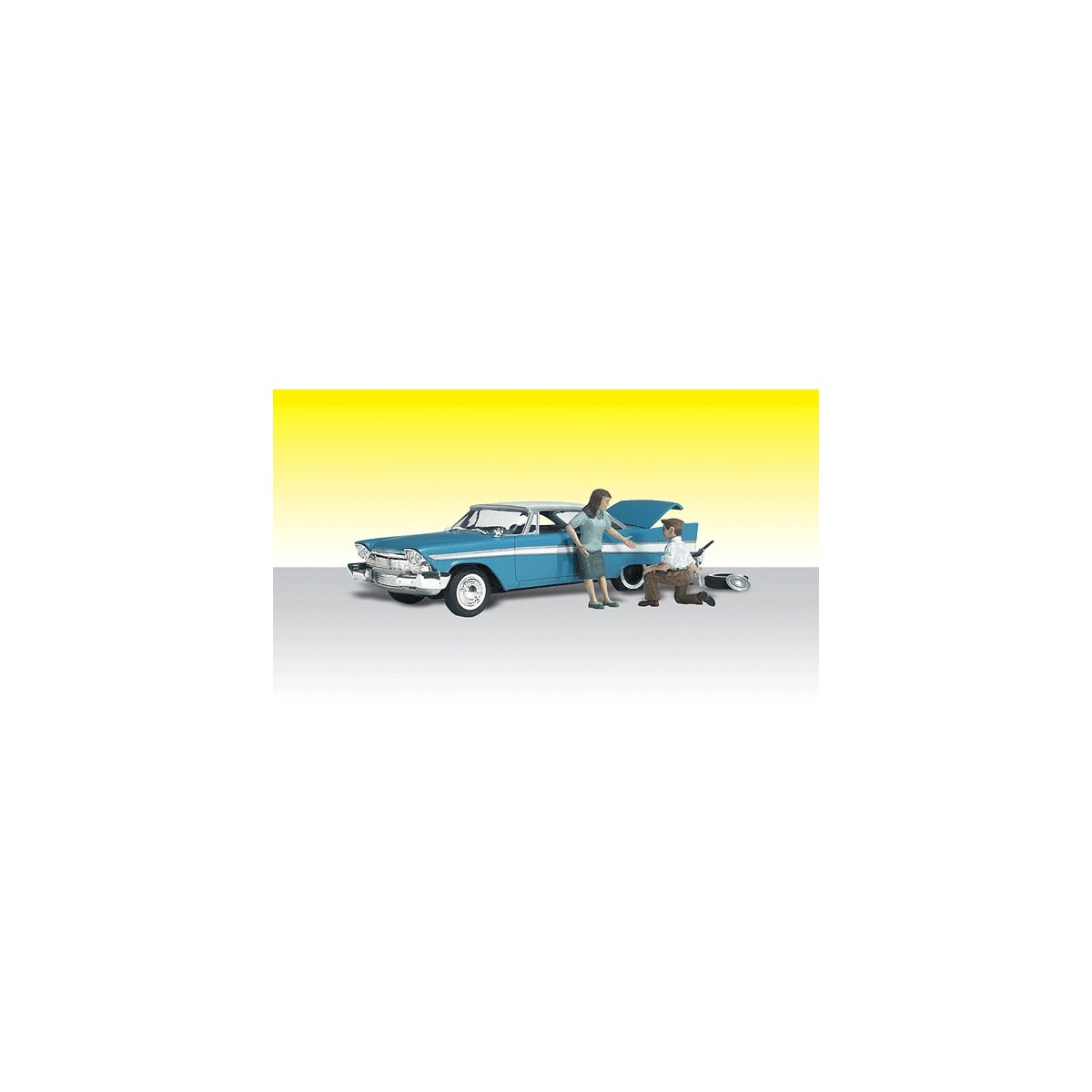 AutoScenes(TM) -- Felix Fix-a-Flat, N, Woodland Scenics 5323
