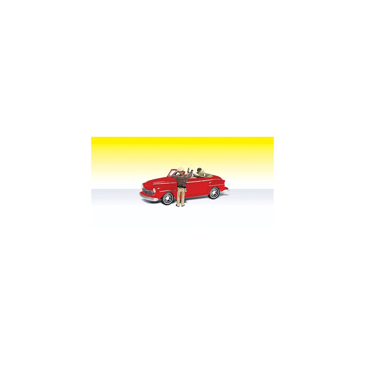 AutoScenes(R) -- Cop ′n a Kiss, N, Woodland Scenics 5337
