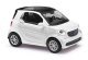 2014 Smart City Coupe - Kit -- White, HO, Busch Gmbh & Co Kg 60220