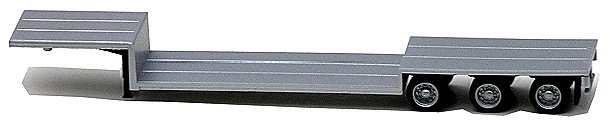 Trailer Only -- 3-Axle 48′ Double Drop Deck, HO, Herpa Models 5362