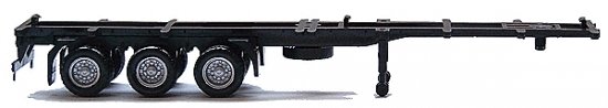 American Truck Container Chassis -- 3-Axle 40′ Container Chassis, HO, Herpa Models 5315