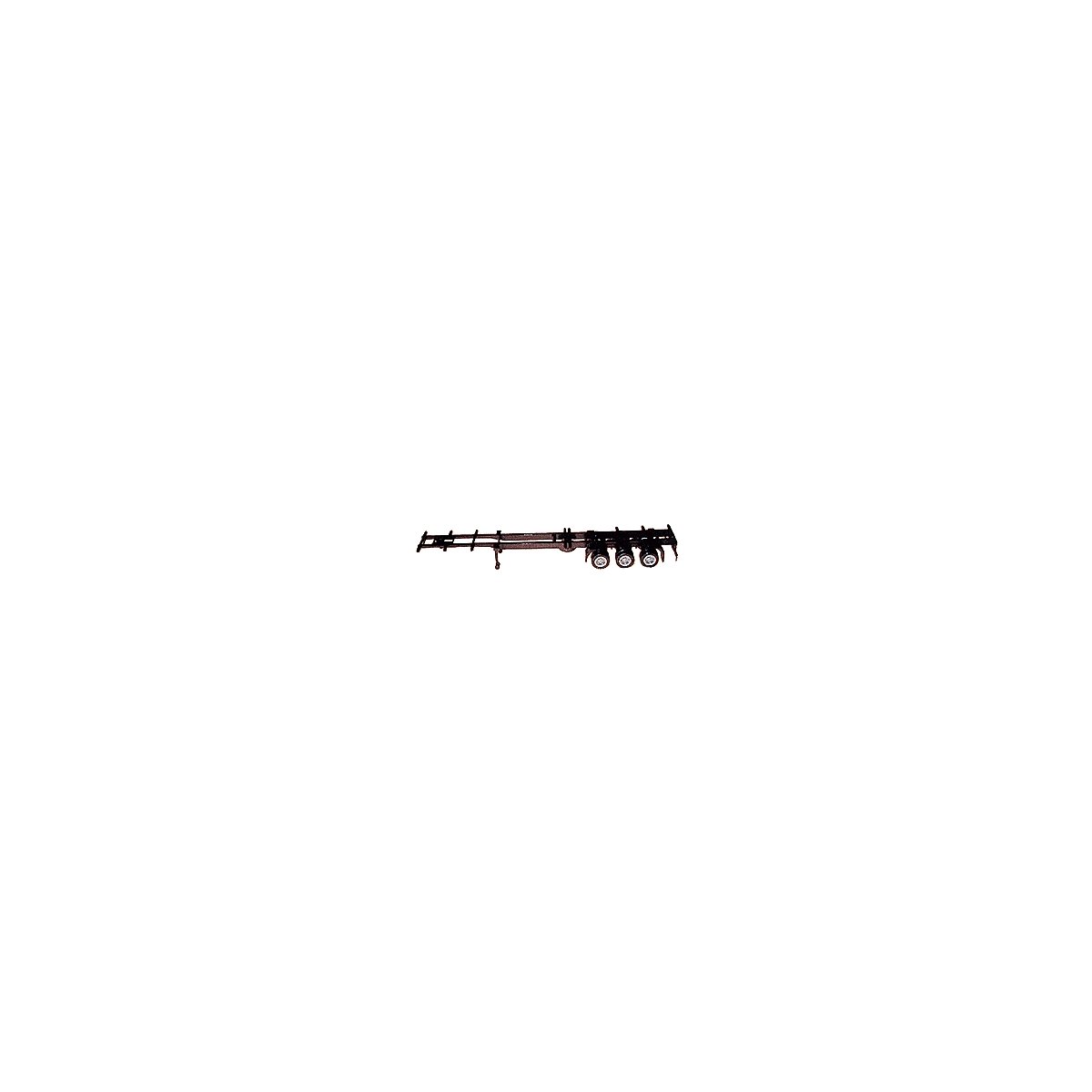 American Truck Container Chassis -- 3-Axle 48′ Container Chassis, HO, Herpa Models 5316