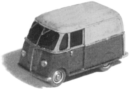 American Truck (Unpainted Metal Kit) -- Metro Delivery Van, N, GHQ 56013