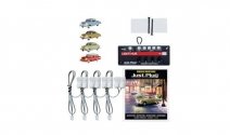 Classic Vehicles - Just Plug Value Pack -- 1 Each: Midnight Ride, Blue Coupe, Comfy Cruise, Downt, N, Woodland Scenics 5920