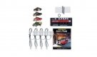 Work Vehicles - Just Plug Value Pack -- 1 Each: Police Car, Work Truck, Green Pickup, Henry Haule, N, Woodland Scenics 5918