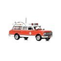 1969 Chevrolet C-10 Ambulance - Assembled -- City of Baltmore (red, white), 1/50, Iconic Replicas 500550