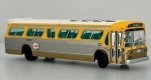 GM SDH-5307 New Look Suburban Bus - Lighted - Assembled -- Los Angeles Rapid Transit District 3, HO, Iconic Replicas 753166