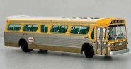 GM SDH-5307 New Look Suburban Bus - Lighted - Assembled -- Los Angeles Rapid Transit District 3, HO, Iconic Replicas 753166