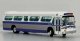 GM SDH-5307 New Look Suburban Bus - Lighted - Assembled -- New York MTA 01122 (silver, white, b, HO, Iconic Replicas 753168
