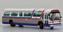 GM SDH-5307 New Look Suburban Bus - Lighted - Assembled -- Transport of New Jersey 720B (Bicent, HO, Iconic Replicas 753167
