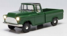Green Pickup - Just Plug(R) Lighted Vehicle -- Green, O, Woodland Scenics 5970