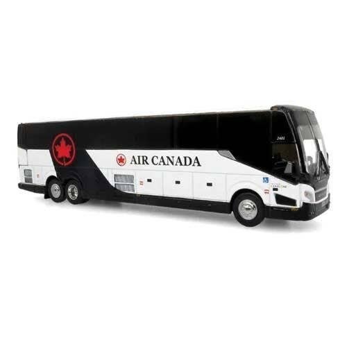 2022 Prevost H3-45 Coach - Assembled -- Air Canada (white, black, gold), HO, Iconic Replicas 870584