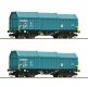 2 piece set: Telescopic hood wagons, SBB, TT, Roco 6680014