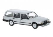 1984 Volvo 740 Station Wagon - Assembled -- Silver, HO, Brekina Automodelle PCX870664