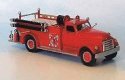 1950-1953 GMC-LaFrance Open Cab Pumper - Resin Kit -- Undecorated, HO, Sylvan Scale Models V084