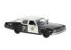 Dodge Monaco - Assembled -- Police 5412 P1 (black, white, gold), HO, Brekina Automodelle 18150
