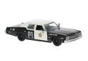 Dodge Monaco - Assembled -- Police 5412 P1 (black, white, gold), HO, Brekina Automodelle 18150