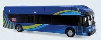 New Flyer Xcelsior Charge XN40 Transit Bus - Assembled -- New York City MTA, N, Iconic Replicas 1600573