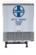 40′ Trailmobile Trailer 2-Pack - Assembled -- Santa Fe (white, blue), HO, Walthers SceneMaster 2501