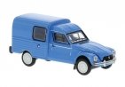 1976 Citroen Acadiane Truck - Assembled -- Blue, HO, Brekina Automodelle 14291