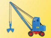 European Construction Equipment -- Fox Excavator with Low & High Cabs, HO, Kibri 11281