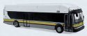New Flyer Xcelsior Charge XN40 Transit Bus - Assembled -- Painted, Unlettered (yellow stripe), N, Iconic Replicas 1600575