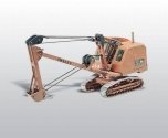 Insley Model K Backhoe - Kit -- On Crawler Chassis, HO, Woodland Scenics 237