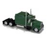 Kenworth W900 Sleeper Cab Tractor Only - Assembled -- Dark Green, HO, HO Logistics Replicas W90005