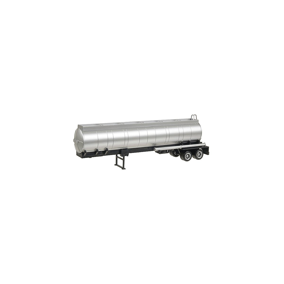 Semi Trailer (No Tractor) -- Round Chemical Tank, HO, Herpa Models 5287