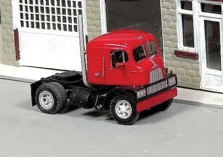 1958-1962 Mack H-67 Single-Axle Tractor Only - Resin Kit -- Undecorated, HO, Sylvan Scale Models V091