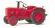 Farm Equipment -- Farm Tractor (red), HO, Preiser Kg 17934