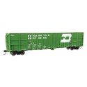 61′ Wood Chip Gondola - Ready To Run -- Burlington Northern 587198, HO, WalthersMainline 6108