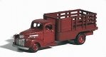 1940′s Truck - Kit (Unpainted Cast Metal) -- With Stake-Body, N, GHQ 56010
