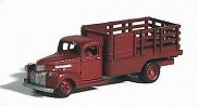 1940′s Truck - Kit (Unpainted Cast Metal) -- With Stake-Body, N, GHQ 56010