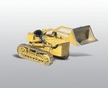 American Construction Equipment (Unpainted Metal Kit) -- Tracked Front End Loader, HO, Woodland Scenics 235