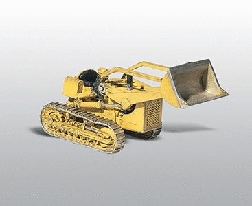 American Construction Equipment (Unpainted Metal Kit) -- Tracked Front End Loader, HO, Woodland Scenics 235