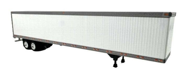 Great Dane 53′ Reefer Trailer - Assembled -- White, Silver, HO, HO Logistics Replicas 159