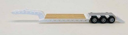 Heavy Equipment Lowboy Trailer Only - Assembled -- Various Standard Colors, HO, Herpa Models 5513