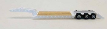 Heavy Equipment Lowboy Trailer Only - Assembled -- Various Standard Colors, HO, Herpa Models 5513